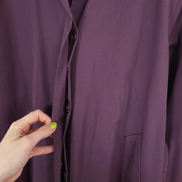 Vintage Classic Belted Trench Coat - Picture 2 of 8